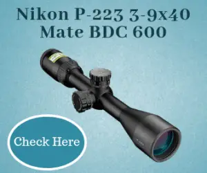 Nikon P-223 3-9x40 Mate BDC 600