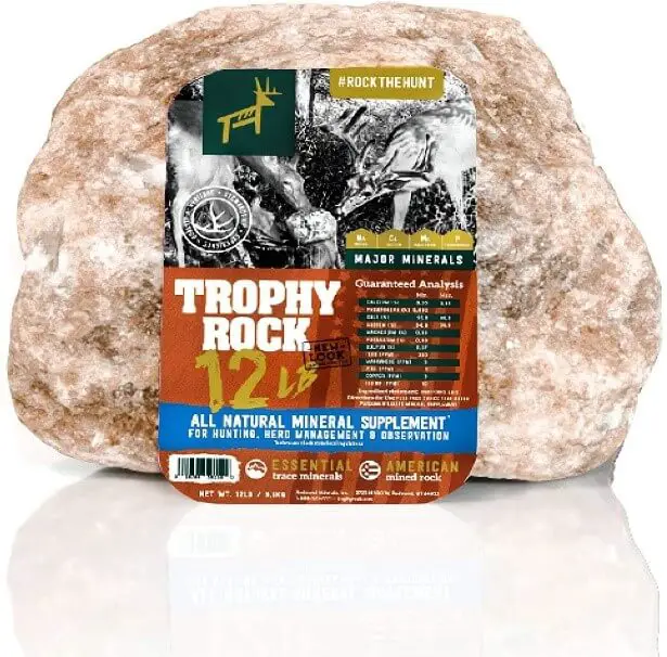 TROPHY ROCK Redmond All-Natural Mineral Rock-Salt