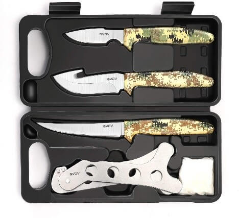 The GVDV Hunting Knife Kit for Field Dressing Game